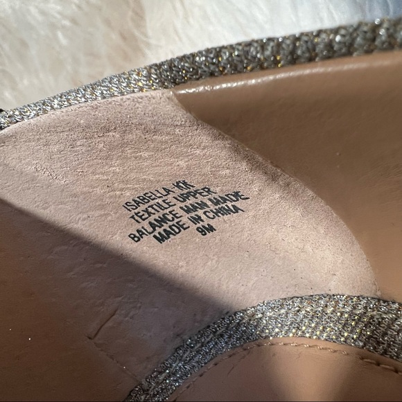 Kelly&Katie Metallic Silver& Gold Special Occasion Shoes - Picture 6 of 7